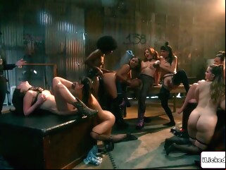 Big tits milf officer gangbanged by two lesbian groups ebony big tits xxxvideo